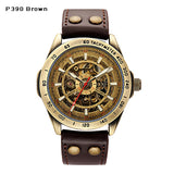 AUTOMATIC WATCH "AGE OF EMPIRE"-Watches-Pisani Maura-P390 Brown-China-Pisani Maura