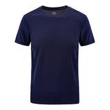 ROUND NECK T-SHIRT-T-shirt-Pisani Maura-dark blue-XS-Pisani Maura
