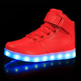 HIGH TOP SPACE INVADERS "RICH"-Shoes-Pisani Maura-Red-36-Pisani Maura