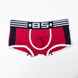 BOXERS BRIEFS "NO BS"-Underwear-Pisani Maura-BS101-red-M-Pisani Maura