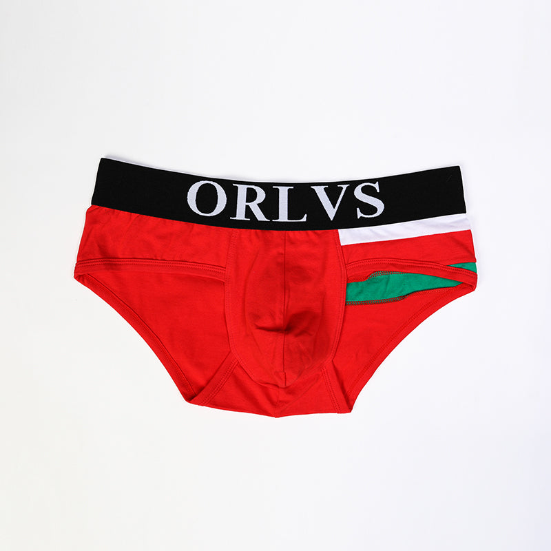 BRIEFS "ORLVS"-Underwear-Pisani Maura-BS113-red-M-1pc-Pisani Maura