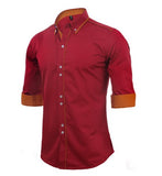 CASUAL SHIRT-Shirt-Pisani Maura-N5032Red-XS-Pisani Maura