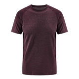 ROUND NECK T-SHIRT-T-shirt-Pisani Maura-wine red-XS-Pisani Maura