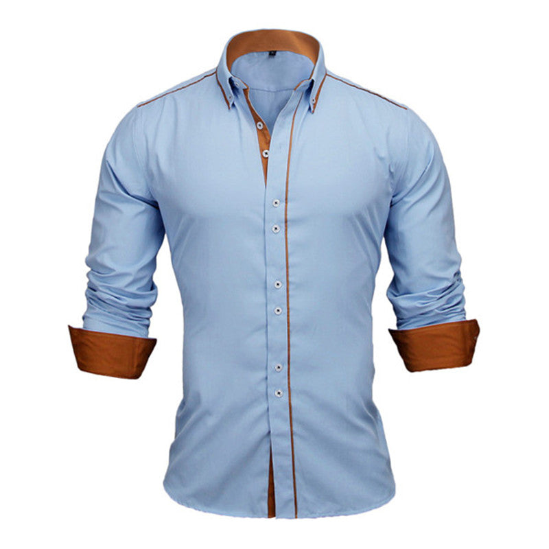 CASUAL SHIRT-Shirt-Pisani Maura-N5032Blue-XS-Pisani Maura