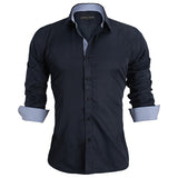 CASUAL SHIRT-Shirt-Pisani Maura-dark blue-XS-Pisani Maura