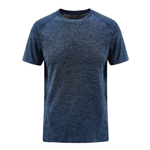 ROUND NECK T-SHIRT-T-shirt-Pisani Maura-denim blue-XS-Pisani Maura