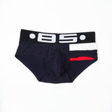 BOXERS BRIEFS "NO BS"-Underwear-Pisani Maura-Blue-M-Pisani Maura