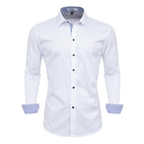 BUSINESS CUFFLINK SHIRT-Shirt-Pisani Maura-White 32-S-China-Pisani Maura