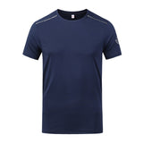 ROUND NECK T-SHIRT-T-shirt-Pisani Maura-dark blue-XS-Pisani Maura