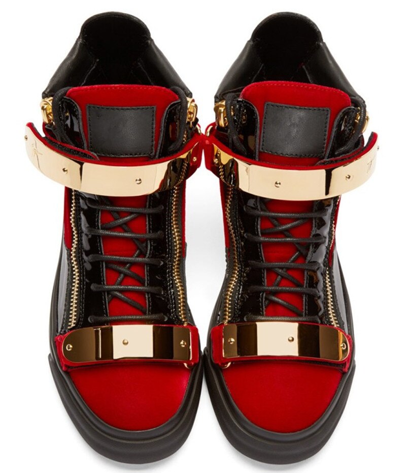 HIGH TOP "OVER THE TOP"-Shoes-Pisani Maura-red-38-Pisani Maura