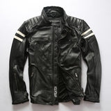LEATHER JACKET "TAKING OVER"-Leather jacket-Pisani Maura-Black-XS-Pisani Maura