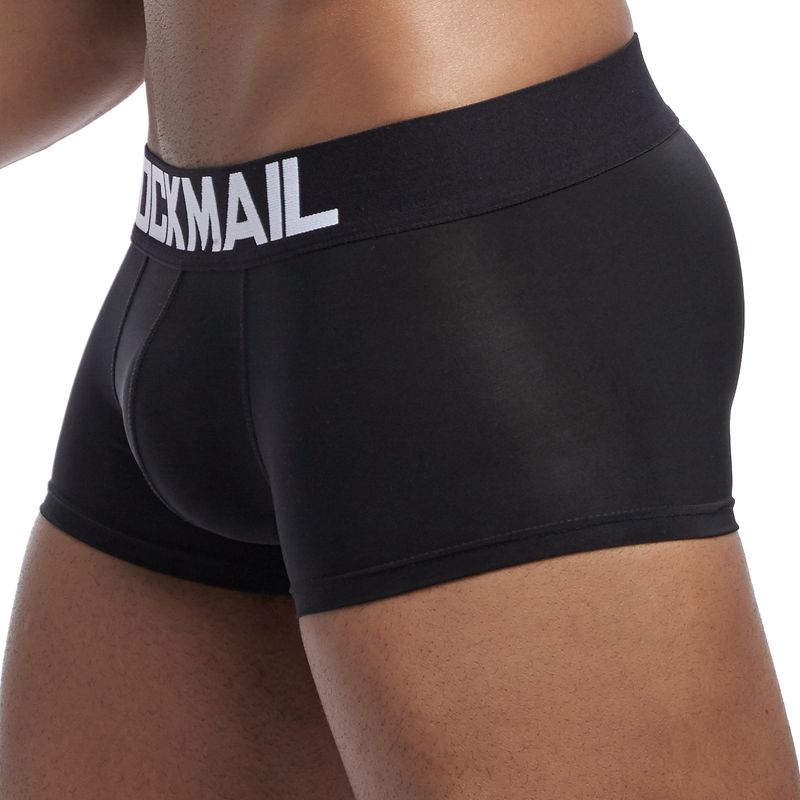BOXERS "JOCKMAIL"-Underwear-Pisani Maura-ice silk black-M-Pisani Maura