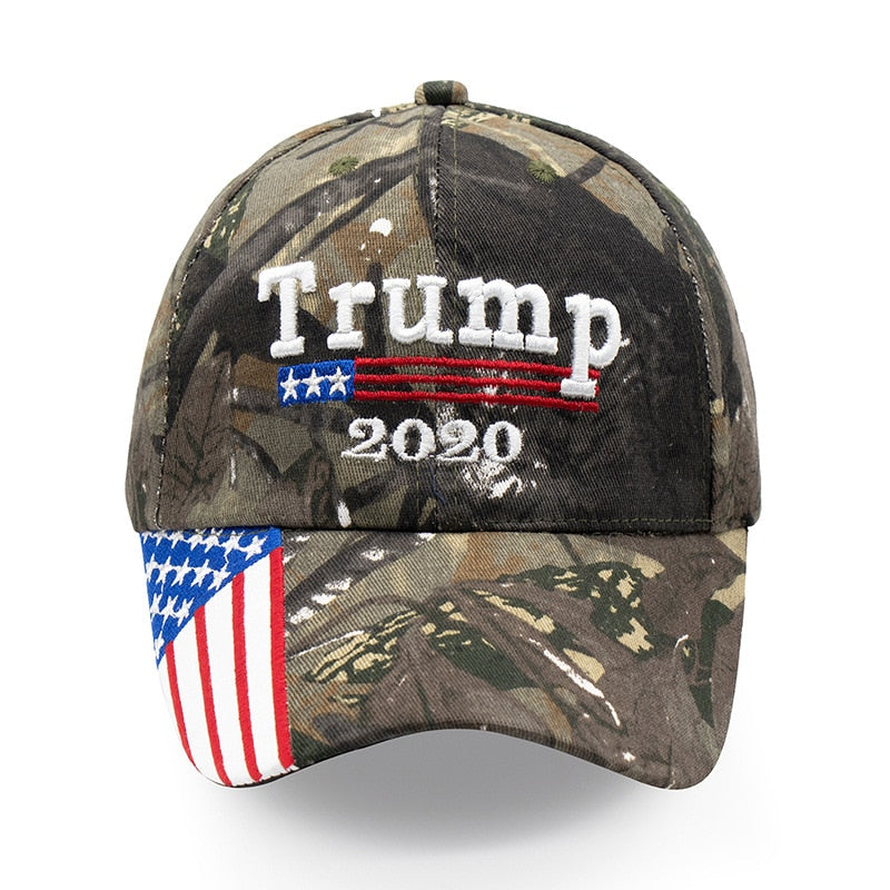 CAMOUFLAGE BASEBALL CAP-Hat-Pisani Maura-Trump 2020 1-56cm to 60cm-Pisani Maura