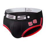 BOXERS BRIEFS "NO BS"-Underwear-Pisani Maura-BS68-black-M-Pisani Maura