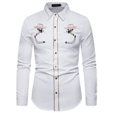 CASUAL SHIRT "TEXAN BOY"-Shirt-Pisani Maura-A51-White 1-XS-Pisani Maura