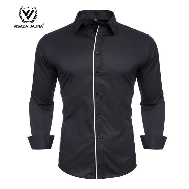CASUAL SHIRT-Shirt-Pisani Maura-Black 31-XS-China-Pisani Maura