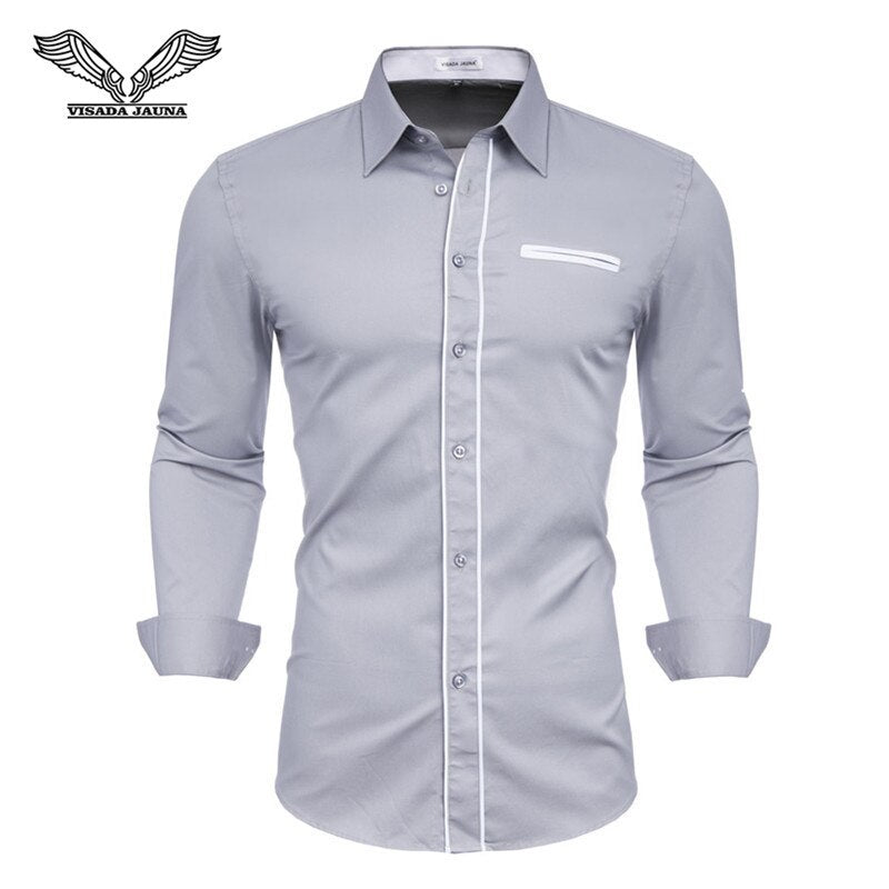 CASUAL SHIRT-Shirt-Pisani Maura-Grey 75-S-China-Pisani Maura