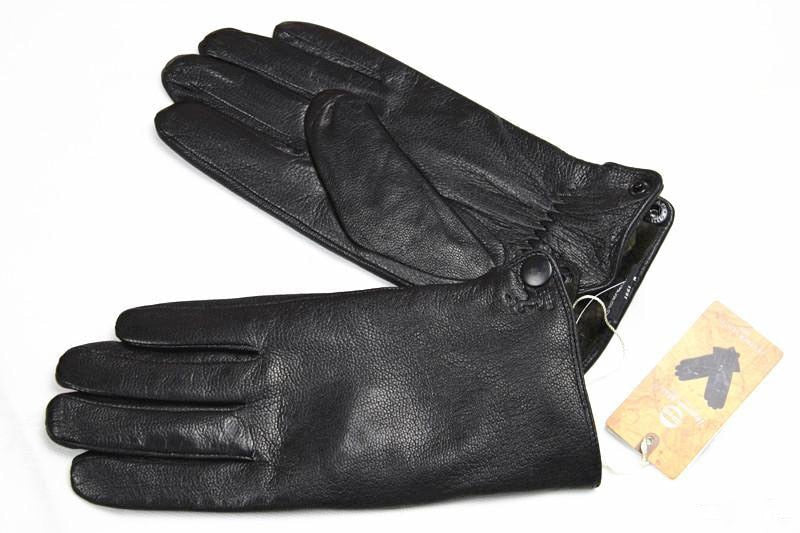 DEERSKIN LEATHER GLOVES-Gloves-Pisani Maura-Velvet lining 1-10.5-Pisani Maura