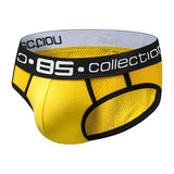 BOXERS BRIEFS "NO BS COLLECTION EDITION"-Underwear-Pisani Maura-BS107-yellow-M-Pisani Maura