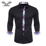 BUSINESS CUFFLINK SHIRT-Shirt-Pisani Maura-Black 55-S-China-Pisani Maura