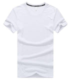 V-NECK COMPRESSION T-SHIRT-Activewear-Pisani Maura-white-XS-Pisani Maura