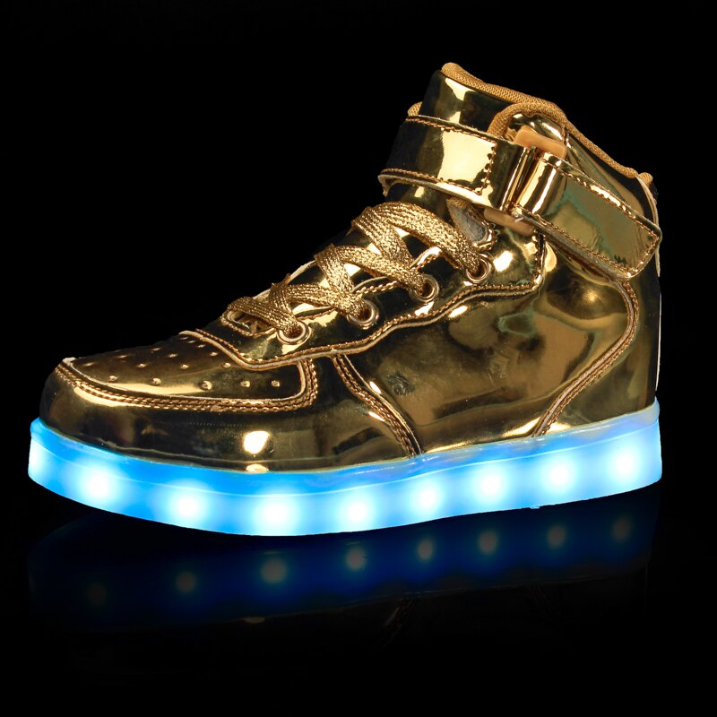 HIGH TOP SPACE INVADERS "RICH"-Shoes-Pisani Maura-Gold-36-Pisani Maura