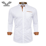 BUSINESS CUFFLINK SHIRT-Shirt-Pisani Maura-White 50-S-China-Pisani Maura