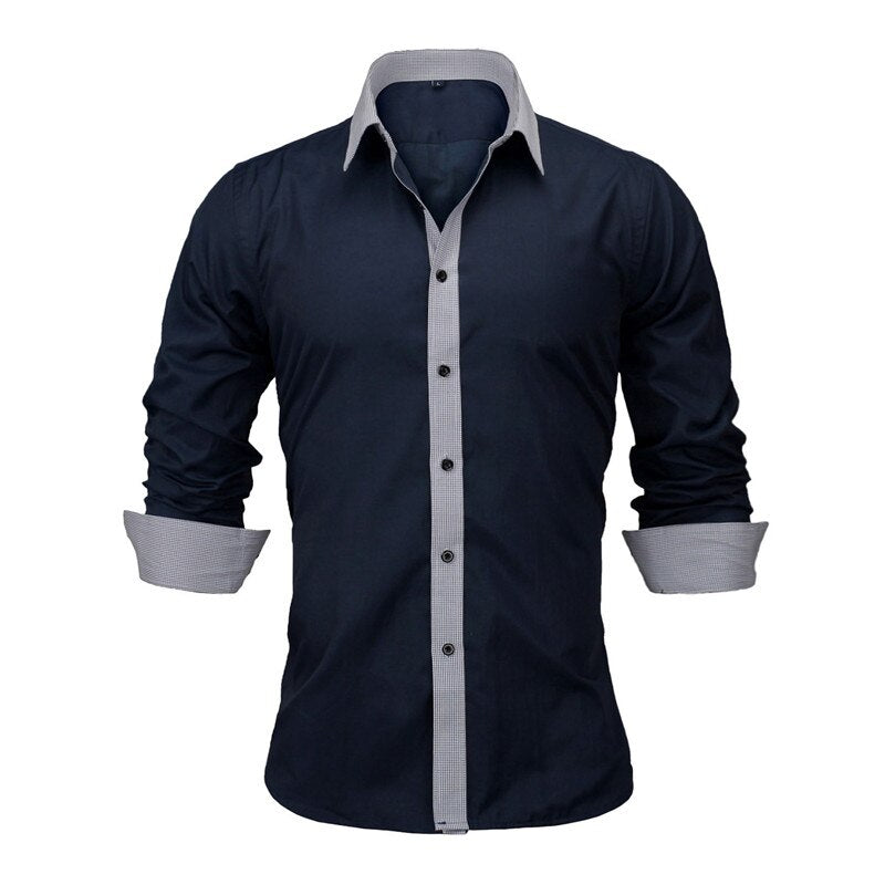 CASUAL SHIRT-Shirt-Pisani Maura-N5034Navy-XS-Pisani Maura