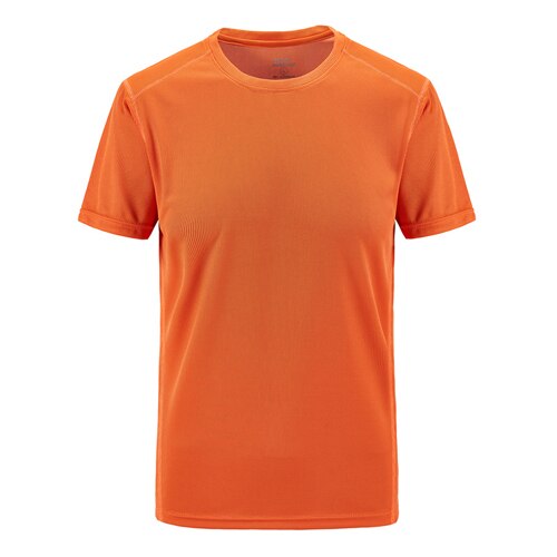 ROUND NECK T-SHIRT-T-shirt-Pisani Maura-orange-XS-Pisani Maura