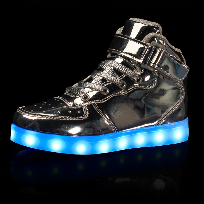 HIGH TOP SPACE INVADERS "RICH"-Shoes-Pisani Maura-Silver-36-Pisani Maura
