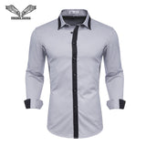 CASUAL SHIRT-Shirt-Pisani Maura-Grey 51-S-China-Pisani Maura