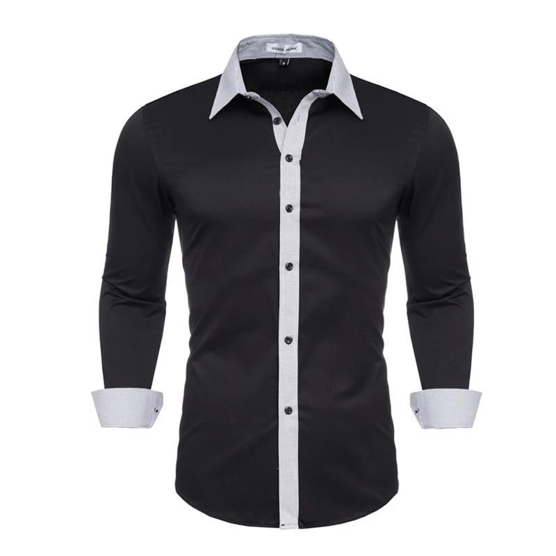 CASUAL SHIRT-Shirt-Pisani Maura-Black 30-XS-China-Pisani Maura