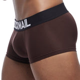 BOXERS "JOCKMAIL"-Underwear-Pisani Maura-ice silk Brown-M-Pisani Maura