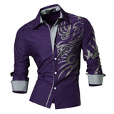 CASUAL SHIRT-Shirt-Pisani Maura-Purple-XS-China-Pisani Maura