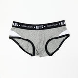 BOXERS BRIEFS "NO BS COLLECTION EDITION"-Underwear-Pisani Maura-BS105-gray-M-Pisani Maura