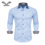 BUSINESS SHIRT-Shirt-Pisani Maura-Light blue 27-XS-China-Pisani Maura