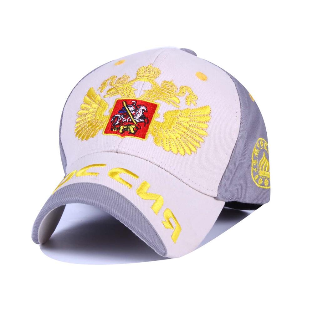 BASEBALL CAP "PRIDE OF RUSSIA 2.0"-Hat-Pisani Maura-beige-Pisani Maura