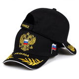 BASEBALL CAP "MOTHER RUSSIA"-Hat-Pisani Maura-Black-Pisani Maura
