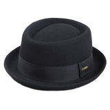 PORKPIE HAT-Hat-Pisani Maura-Black-57cm-Pisani Maura