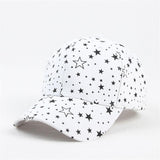 BASEBALL CAP "STARS"-Hat-Pisani Maura-White-Pisani Maura