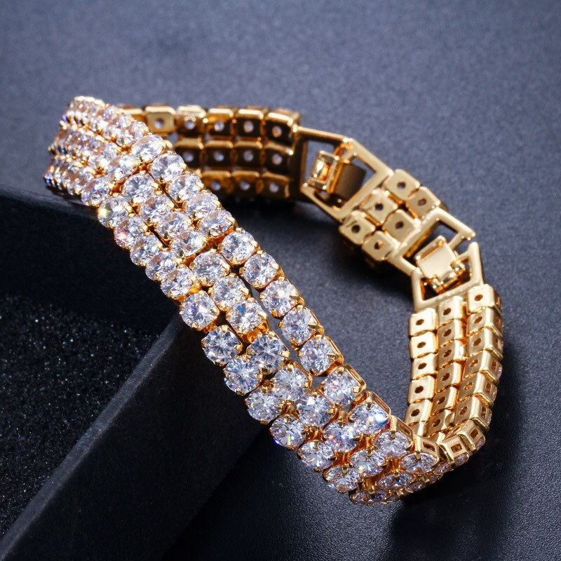 Silver Bracelet "Triplet"-Jewelry-Pisani Maura-White-Pisani Maura