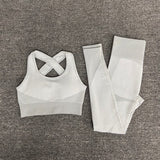 Yoga 3 pieces suit "Original"-Sport clothing-Pisani Maura-gray bra set 2pcs-S-China-Pisani Maura