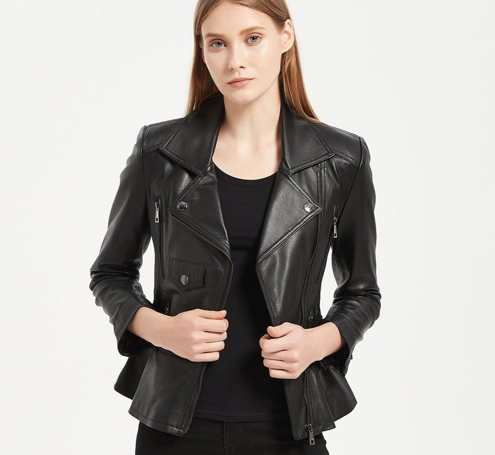Leather Jacket "Elegance"