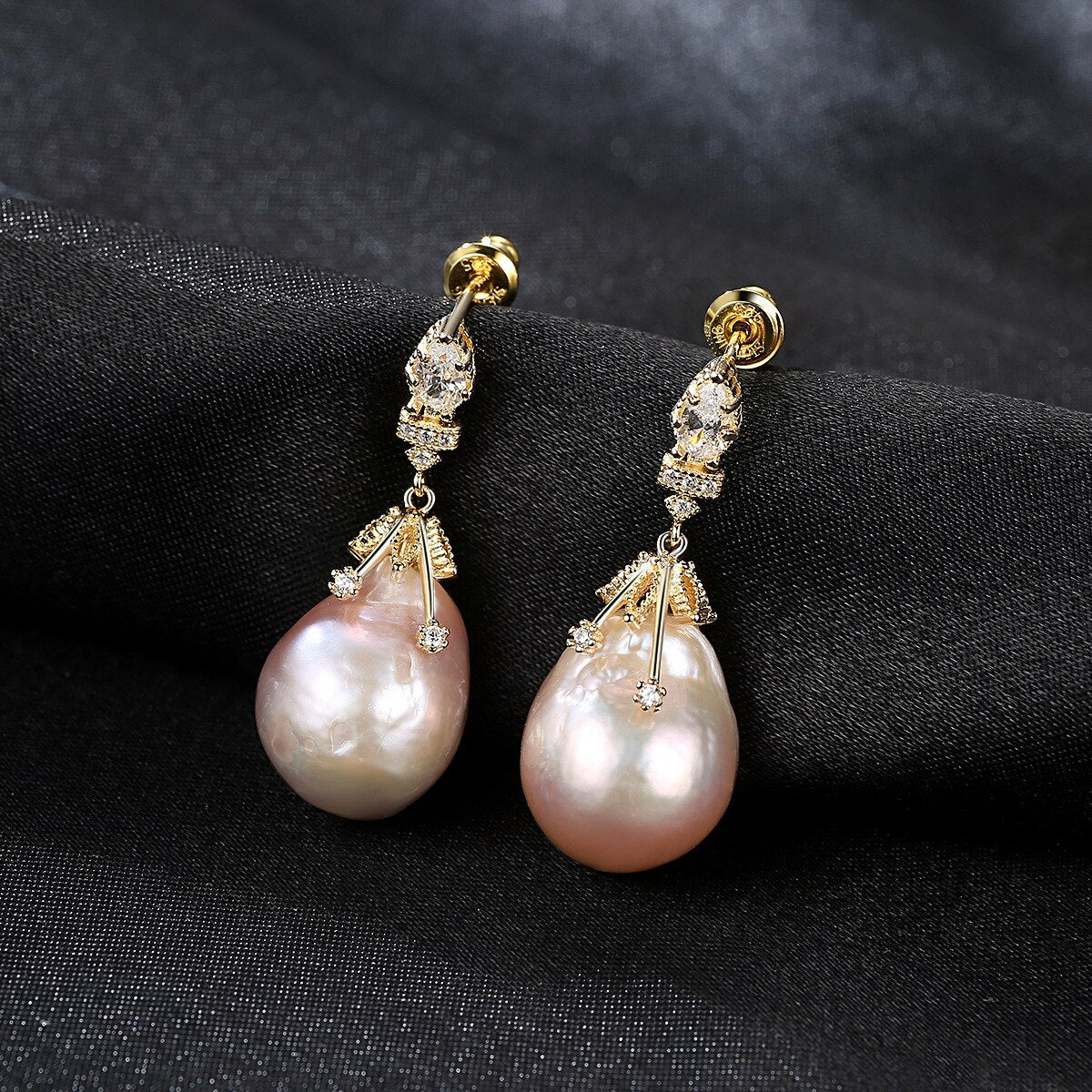 Earrings "Pearls"-Jewelry-Pisani Maura-Pearls-Pisani Maura