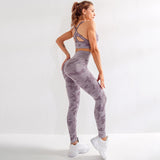 Yoga 3 pieces Suit "Camouflage"-Sport clothing-Pisani Maura-Pisani Maura
