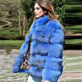 Fox Genuine Fur Coat "Original"-Fur coat-Pisani Maura-photo color 60-S-Pisani Maura