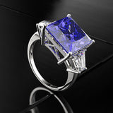 Silver Ring "Ostentatious"-Jewelry-Pisani Maura-5-Blue-Pisani Maura
