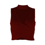 Top "Let me see you"-Tops-Pisani Maura-Wine Red-XS-Pisani Maura
