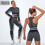 Yoga 4 pieces Suit "Brave"-Sport clothing-Pisani Maura-Pisani Maura