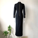 Long Coat "Her Highness"-Dress-Pisani Maura-Pisani Maura
